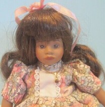 9&quot; CAROL ANNE PORCLAIN DOLLS by BETTE BALL GOEBEL 1992 African American  - $21.78