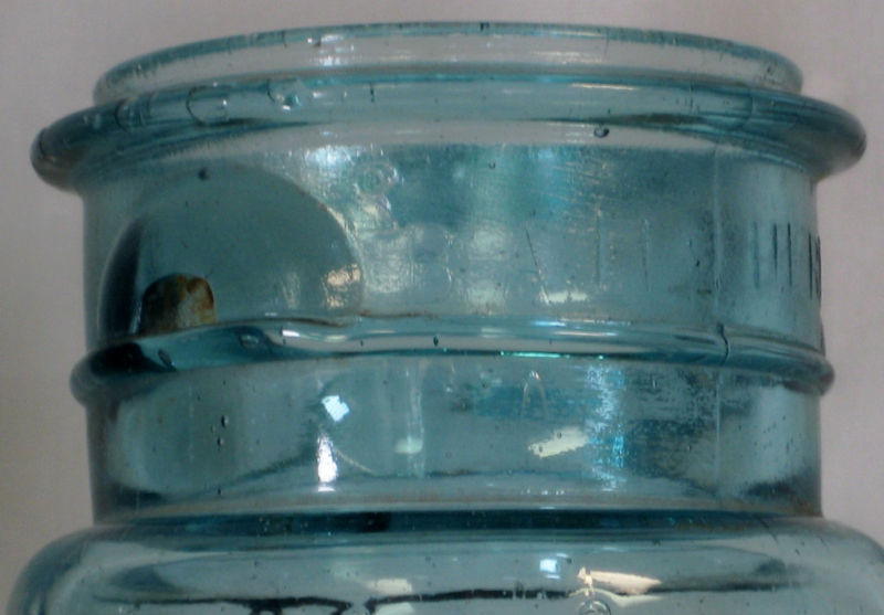 Ball Sure Seal Ideal Aqua Blue Green Canning Jars Patd July 14 1908