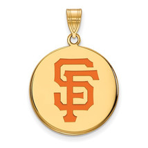 SS w/GP MLB  San Francisco Giants Large Enamel Disc Pendant - $81.81