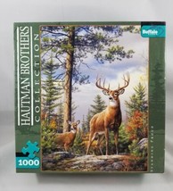 Hautman Brothers Collection Standing Proud Jigsaw Puzzle 1000 Piece Deer - $11.28