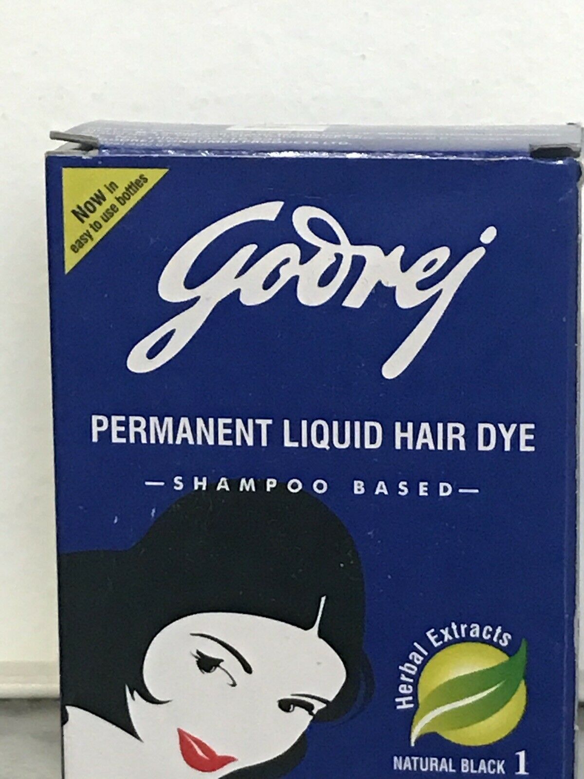 Godrej Permanent Liquid Hair Dye Shampoo Based Natural Black1 40ml Free T Hair Color 