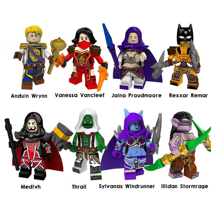 world of warcraft minifigures