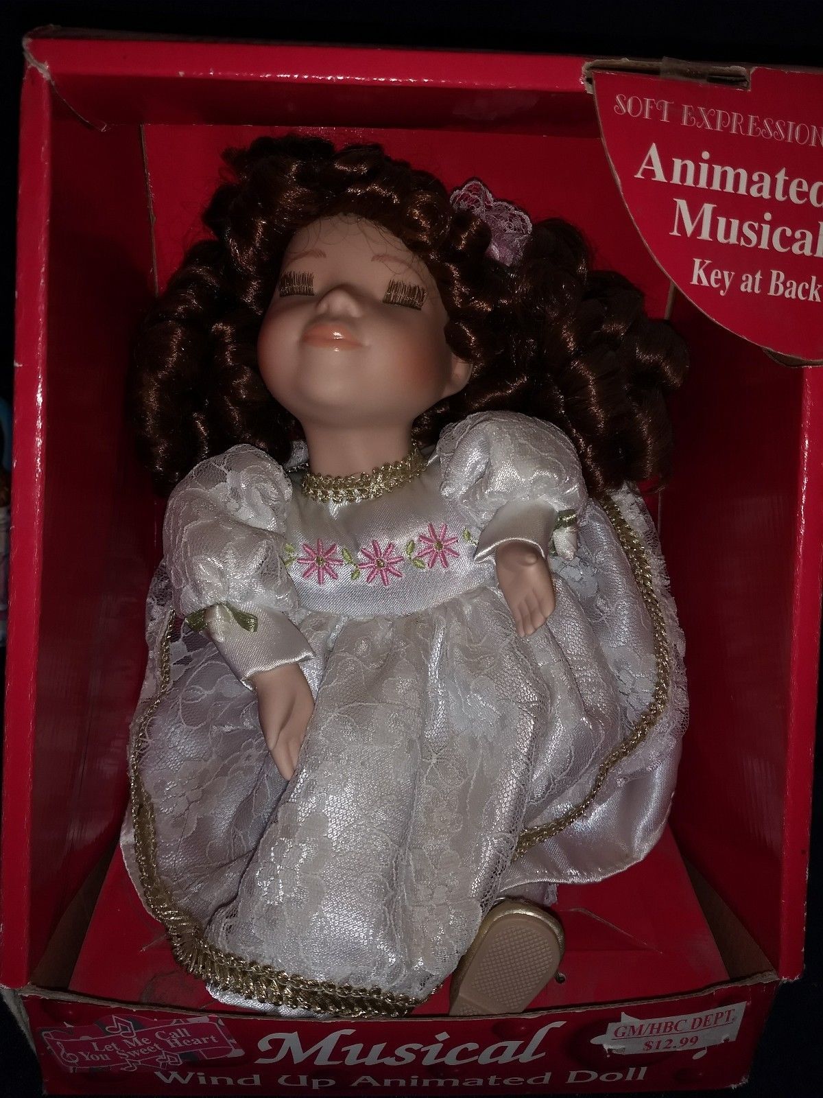 soft expressions holiday classics porcelain doll