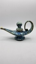 Bill &amp; Vive Mohl Pottery Handmade Aladdin Oil Lamp - $45.49