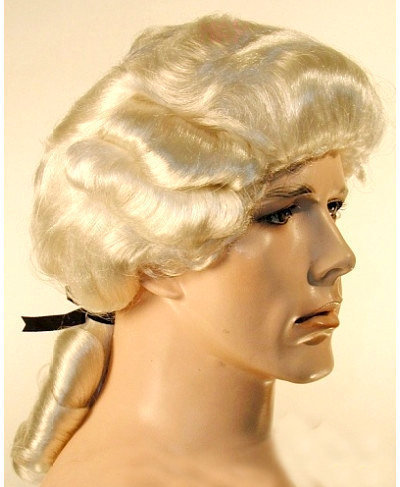 PROFESSIONAL COSTUME COLONIAL AMADEUS MOZART WIG - Wigs & Facial Hair