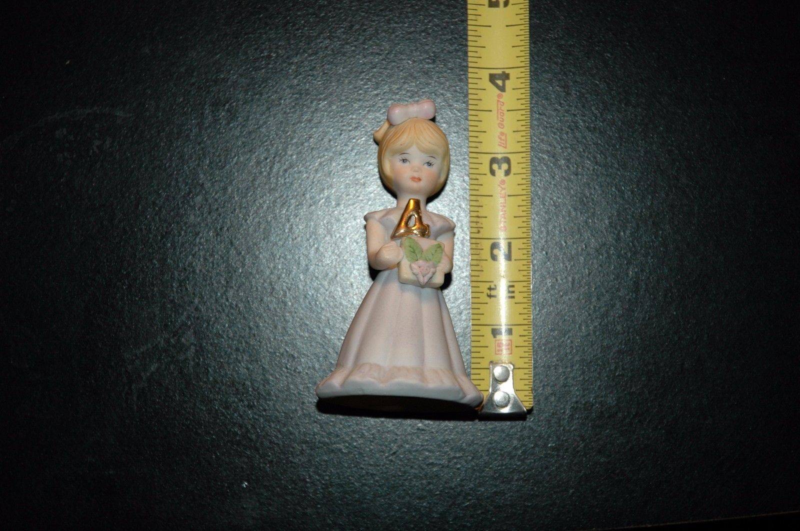 Growing up Birthday Girl Age 4  decorative collectible doll enesco - $8.00