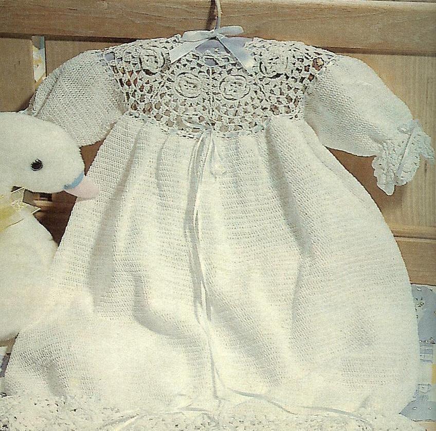 crochet christening gowns ireland