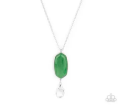 Paparazzi Elemental Elegance Green Necklace - New - $4.50