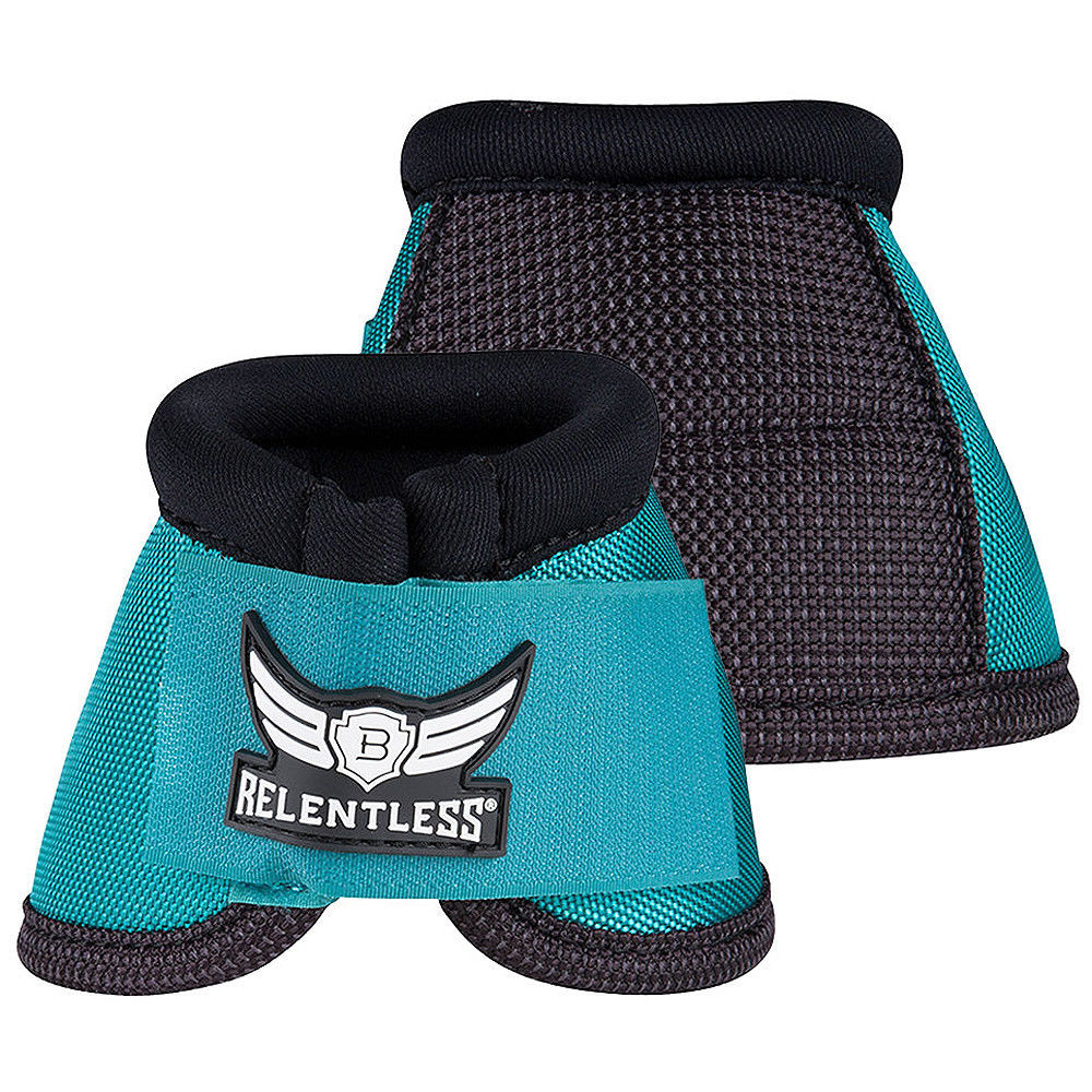 MEDIUM CACTUS ROPES RELENTLESS STRIKEFORCE NYLON HORSE LEG BELL BOOTS