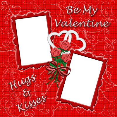 Primary image for Valentine 1 ~ Digital Scrapbookng Quick Page Layout