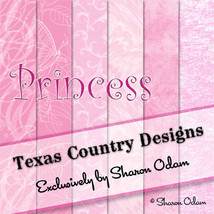 Digital Scrapbooking Paper Pak in Princess Pink - $3.50