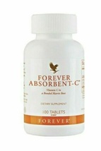 Forever Absorbent-C(100 Tab) Dietary Supplement Vit.C with Oat Bran,KOSH... - $51.71
