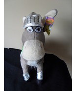 SKREK THE THIRD DONKEY PLUSH 12&quot; WITH ARMOUR STUFFED TOY NEW! - $15.95