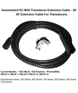 Humminbird EC M30 Transducer Extension Cable 30&#39; ICE Flashers, PiranhaMA... - $70.28