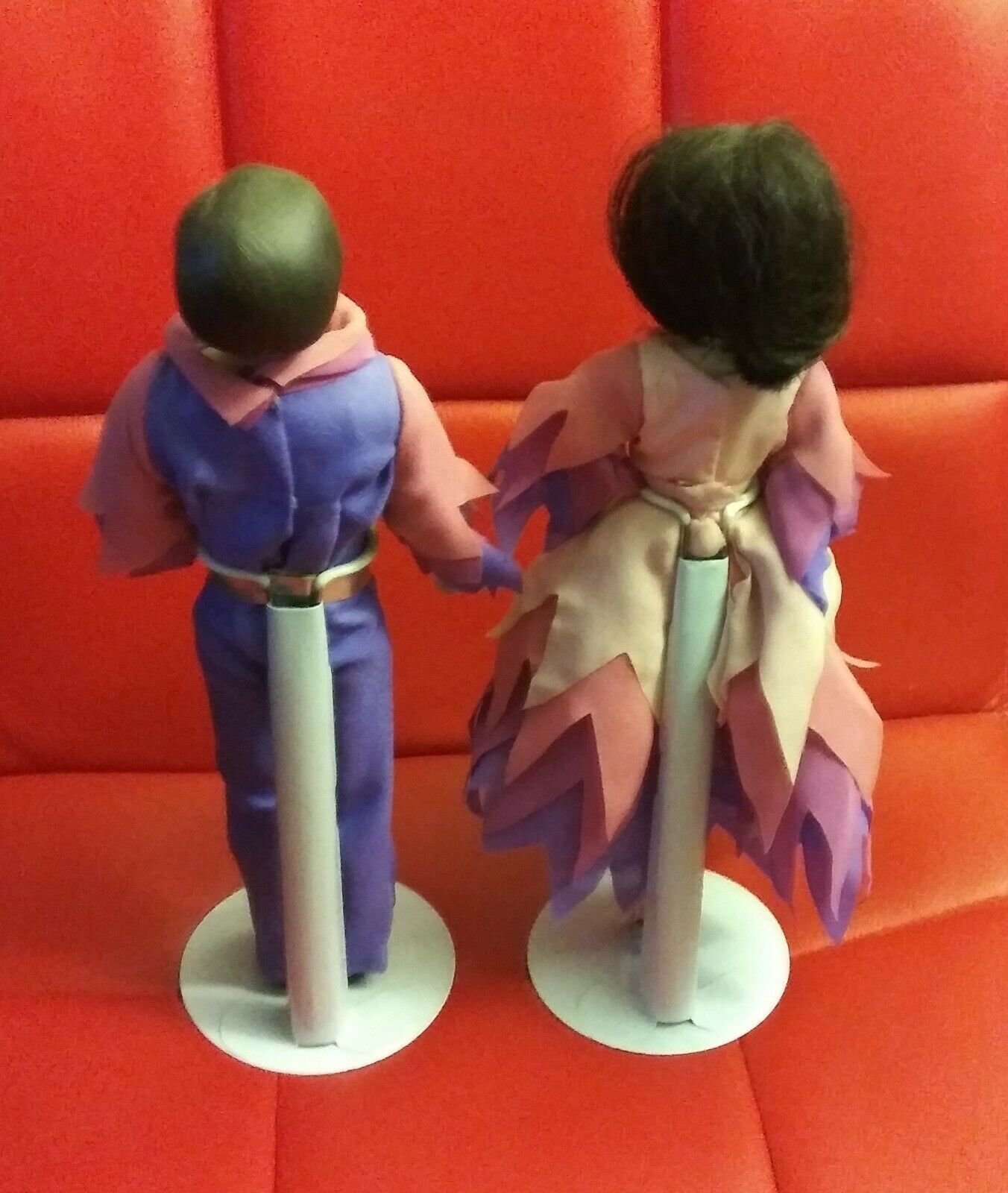 Through the Years "Donny & Marie" Porcelain Dolls 12" - Dolls & Doll