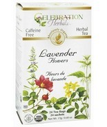 Celebration Herbals Organic Lavender Flowers Tea Caffeine Free -- 24 Her... - £8.50 GBP