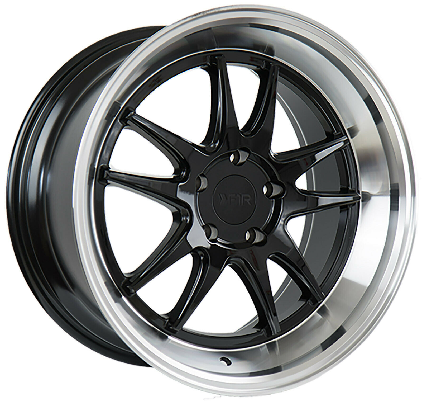 one-18x9-5-f1r-f102-5x100-38-black-polish-lip-wheels-rims-wheels