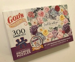 2020 Fair Hope God&#39;s Presence 300 Piece I Will Be With You Puzzle 18&quot; x ... - $24.74