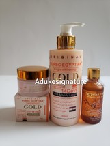 Purec egyptian magic gold lotion, face cream and egyptian magic milk serum - $75.24