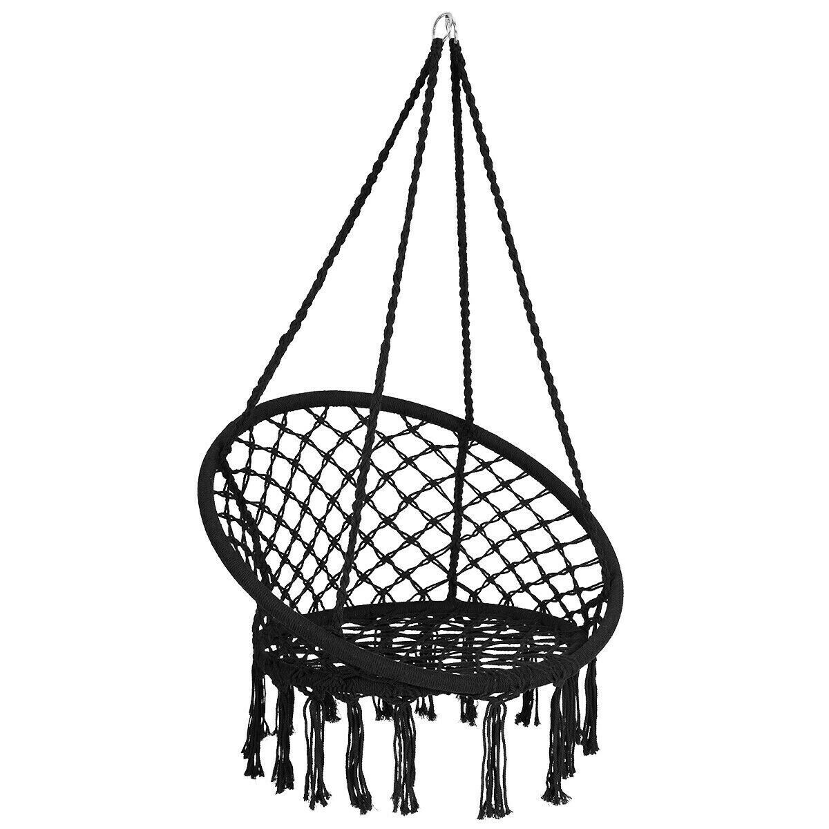 hanging hammock chair macrame