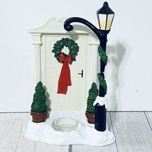 Yankee Candle CHRISTMAS Ornament Hanger Front Porch Door Votive Holder - $25.64