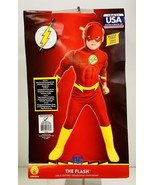 Rubie&#39;s DC Comics Deluxe The Flash Child&#39;s Halloween Costume - Medium (8... - $29.99