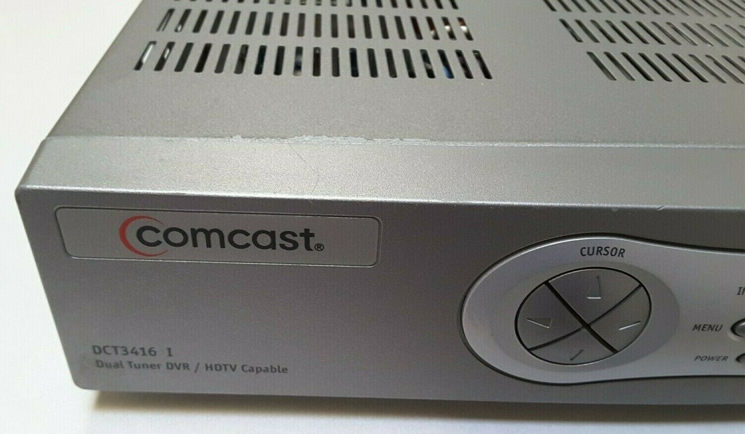 Motorola Comcast DCT3416 Dual Tuner DVR Set Top Box With Remote