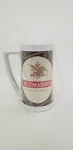 Vintage New Old Stock Budweiser King Of Beers Thermo-Serv Tall Mug NOS - $21.28
