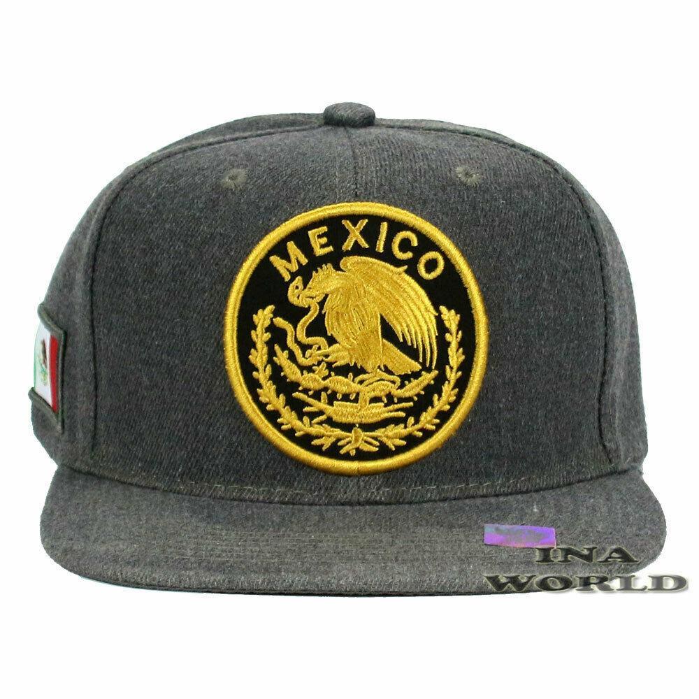 MEXICAN hat Snapback MEXICO Federal Logo Embroidered Baseball cap ...