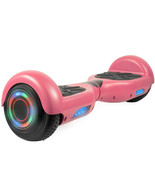 MEGA-SGW66-PNK-BT-2 Hoverboard in Pink with Bluetooth Speakers - $178.05
