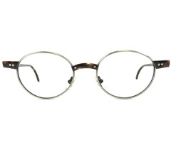 Calvin Klein CK211 067 Eyeglasses Frames Gray Tortoise Round Horn Rim 47-20-140 - $58.69