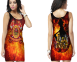 Firefighter department bodycon dress for women thumb155 crop