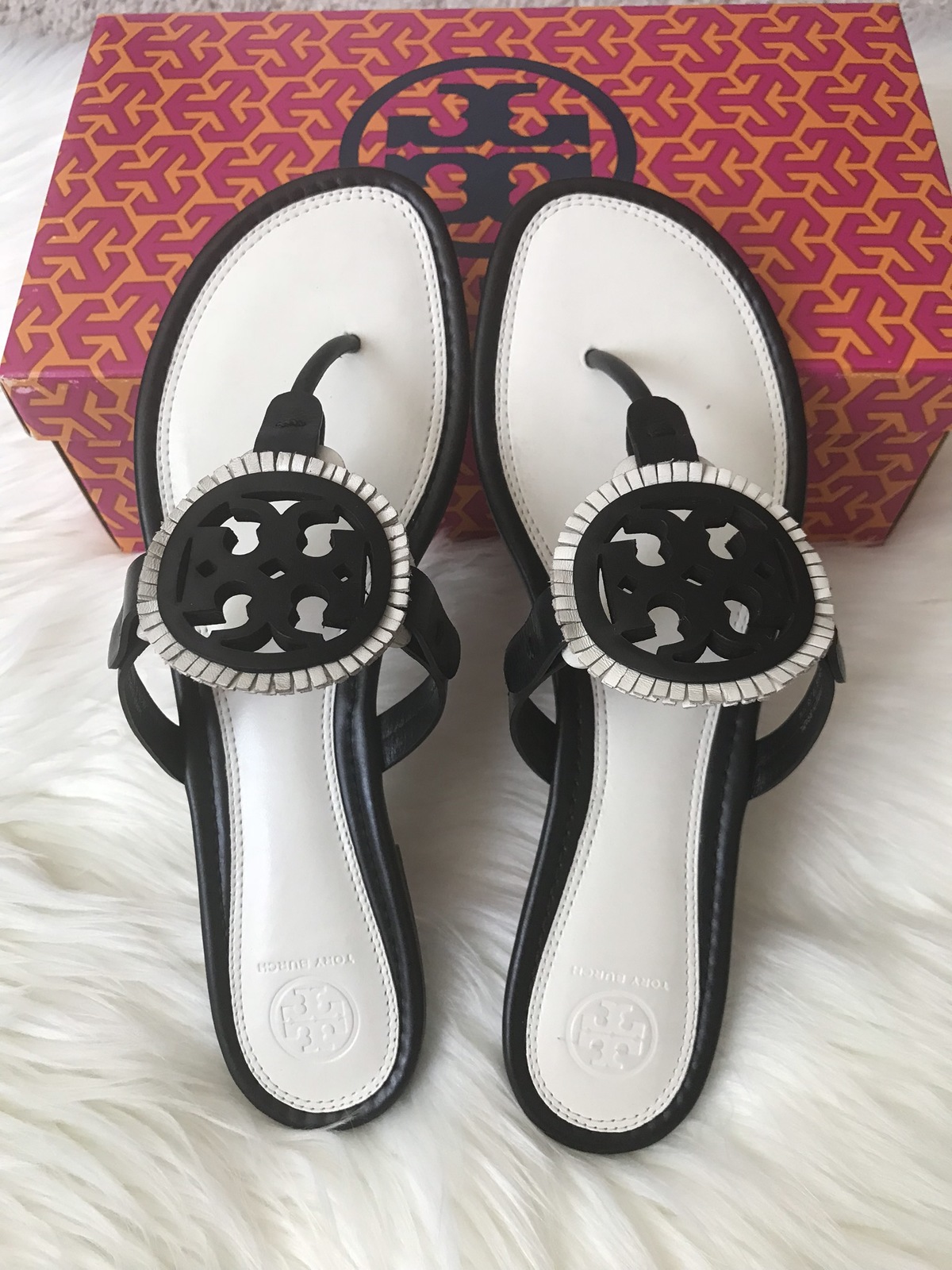 miller fringe sandal