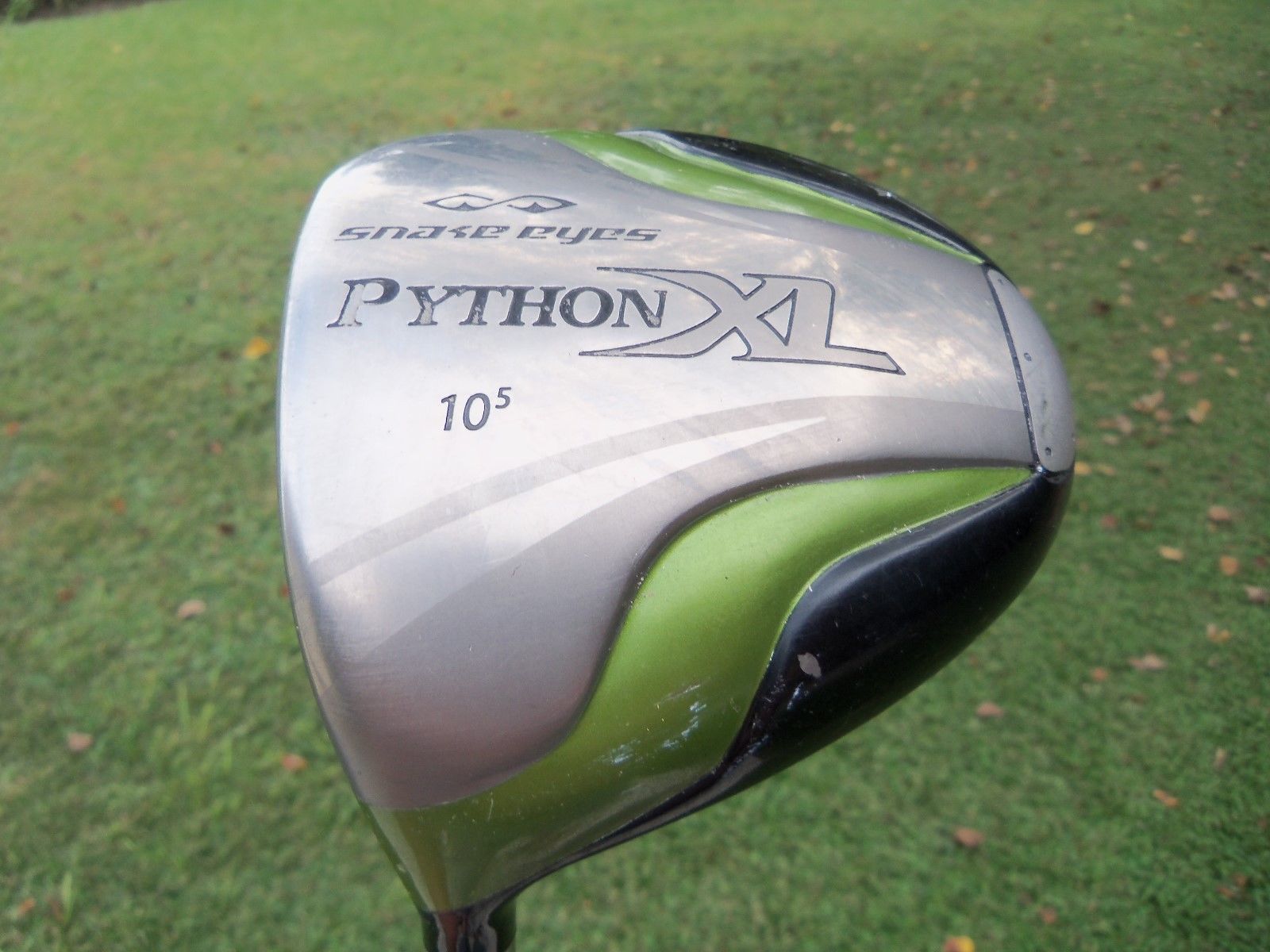 Snake Eyes Python XL 10.5° Driver 1 Wood Golf Club Aldila Graphite R