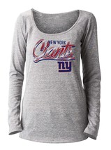 New York Giants Football Women's Short Sleeve Jersey With Contrast Sleeves,Small - $19.79