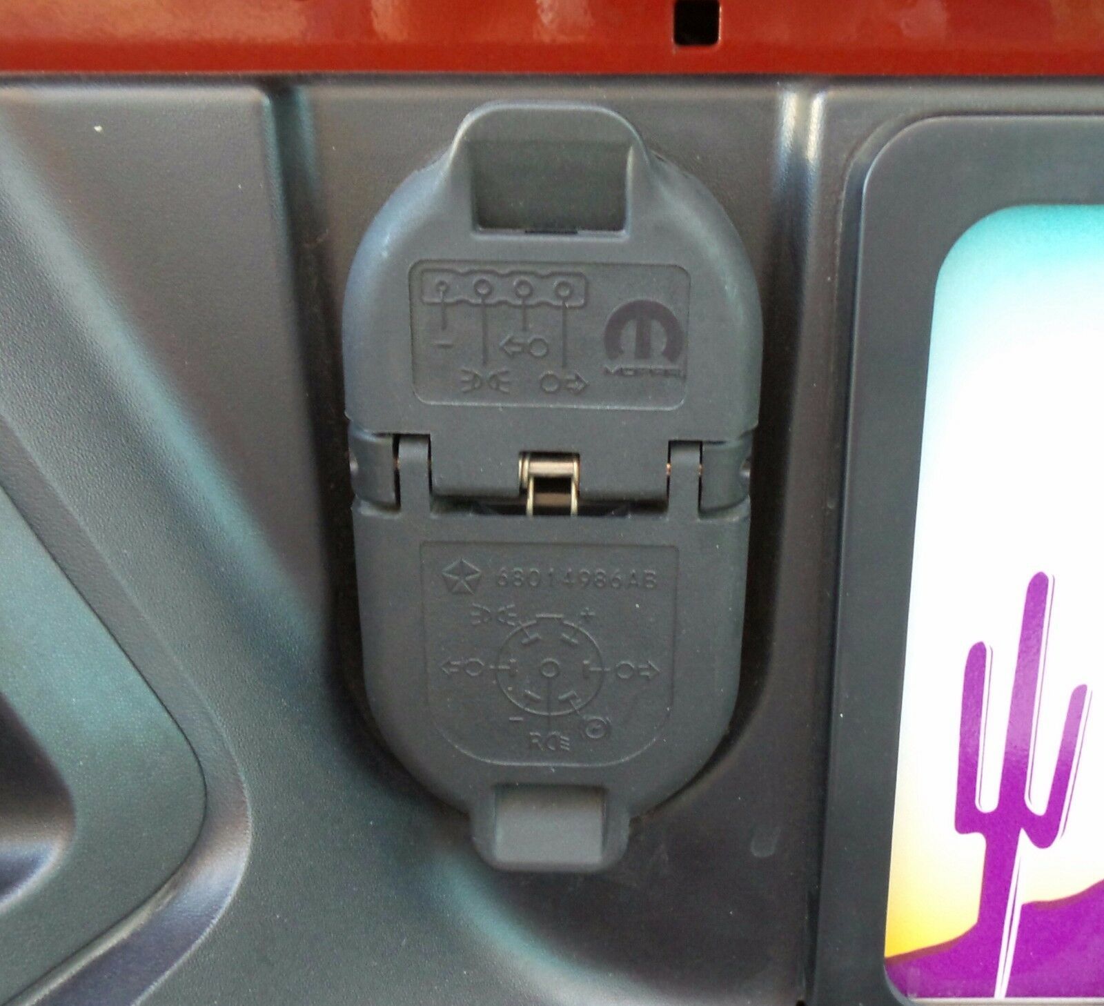 Dodge Ram Factory Trailer Plug