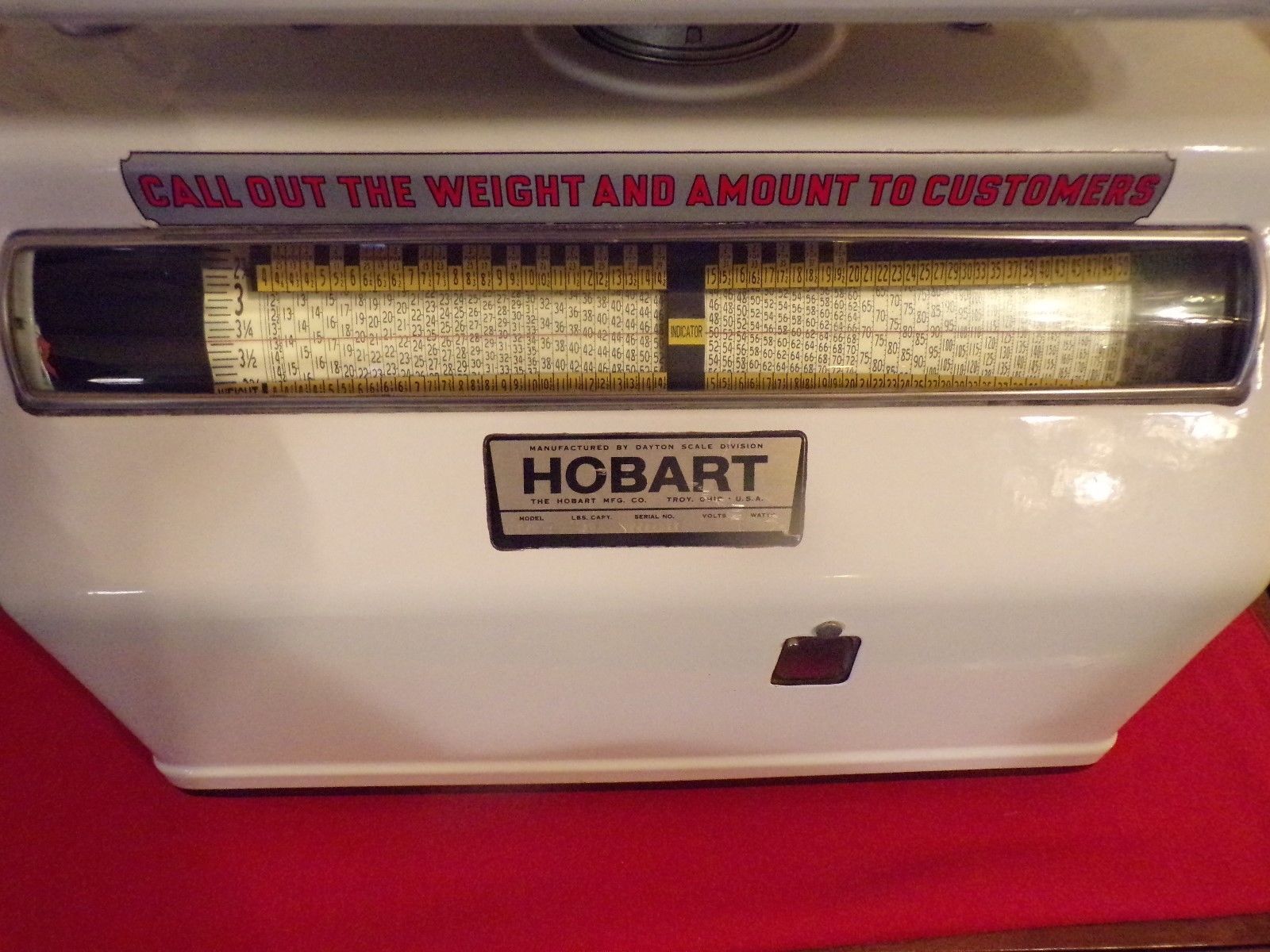 Vintage Dayton Hobart Meat/Deli scalesModel 970 Scales