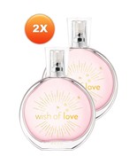 2 x Avon Wish of Love Women EDT 1.7oz 50ml EDT Perfume Fragrance Fresh - $39.50