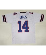 STEFON DIGGS SIGNED AUTOGRAPHED PRO STYLE XL CUSTOM JERSEY BECKETT WITNE... - $161.49