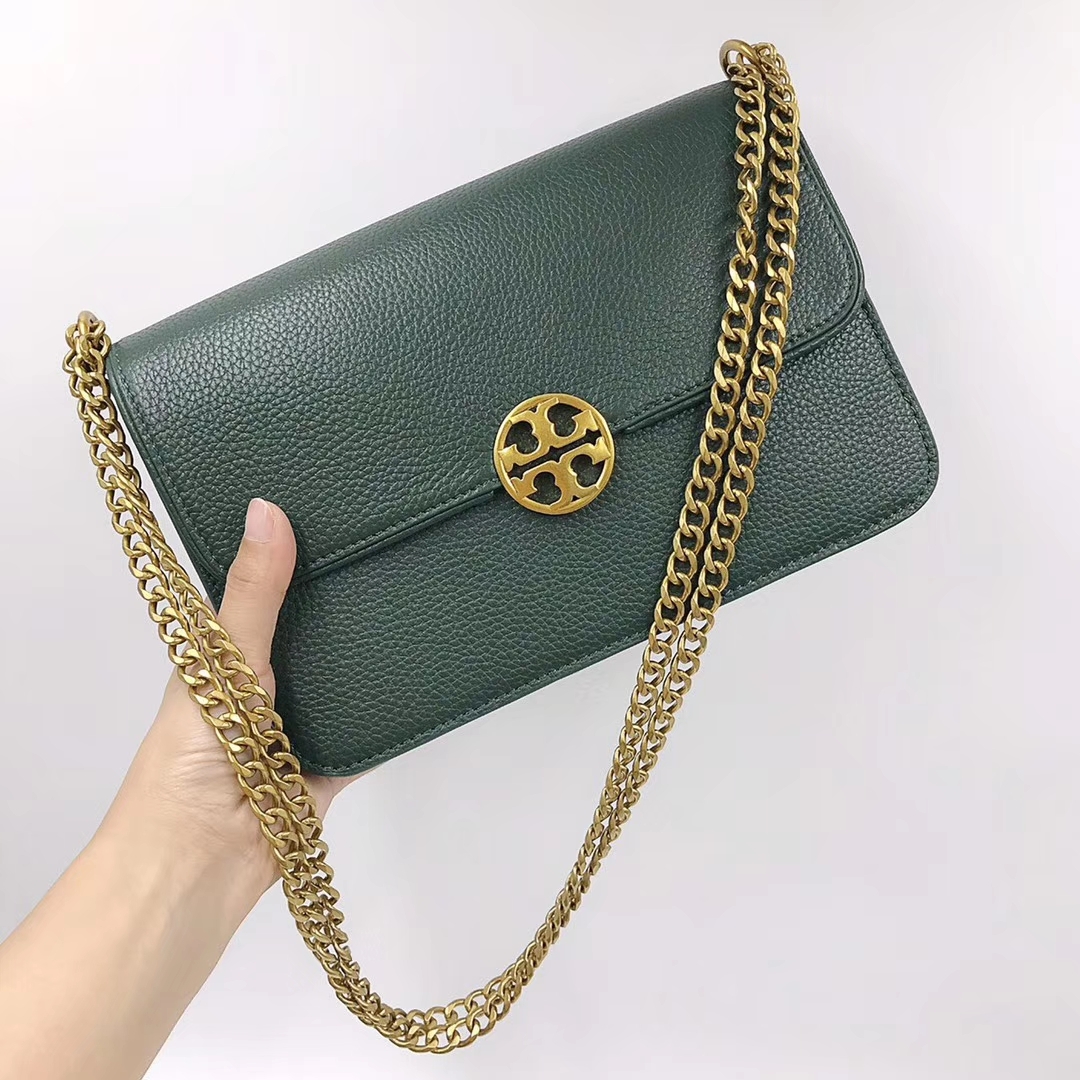 tory burch purse green