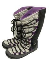 Columbia Loveland Omni-Heat Waterproof Gray Boots Youth 5 Winter Lace Up New - $69.29