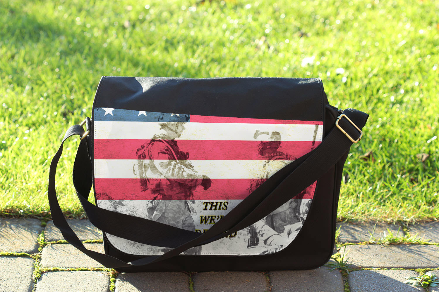 US Army Armed Forces USA Messenger Bag Handbags & Purses