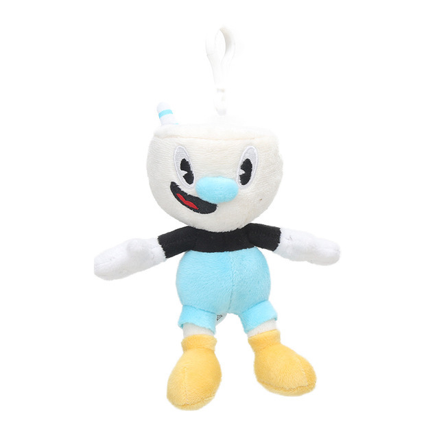 cuphead plush keychain