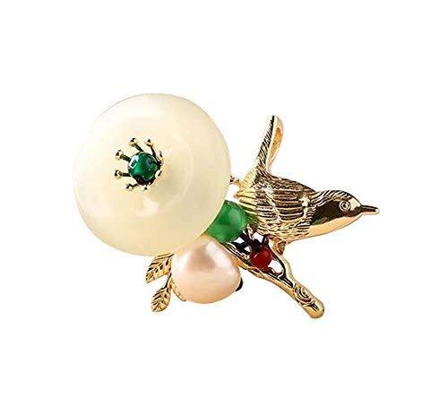 Elegant Clothing Accessories Brooch Pin, Bird