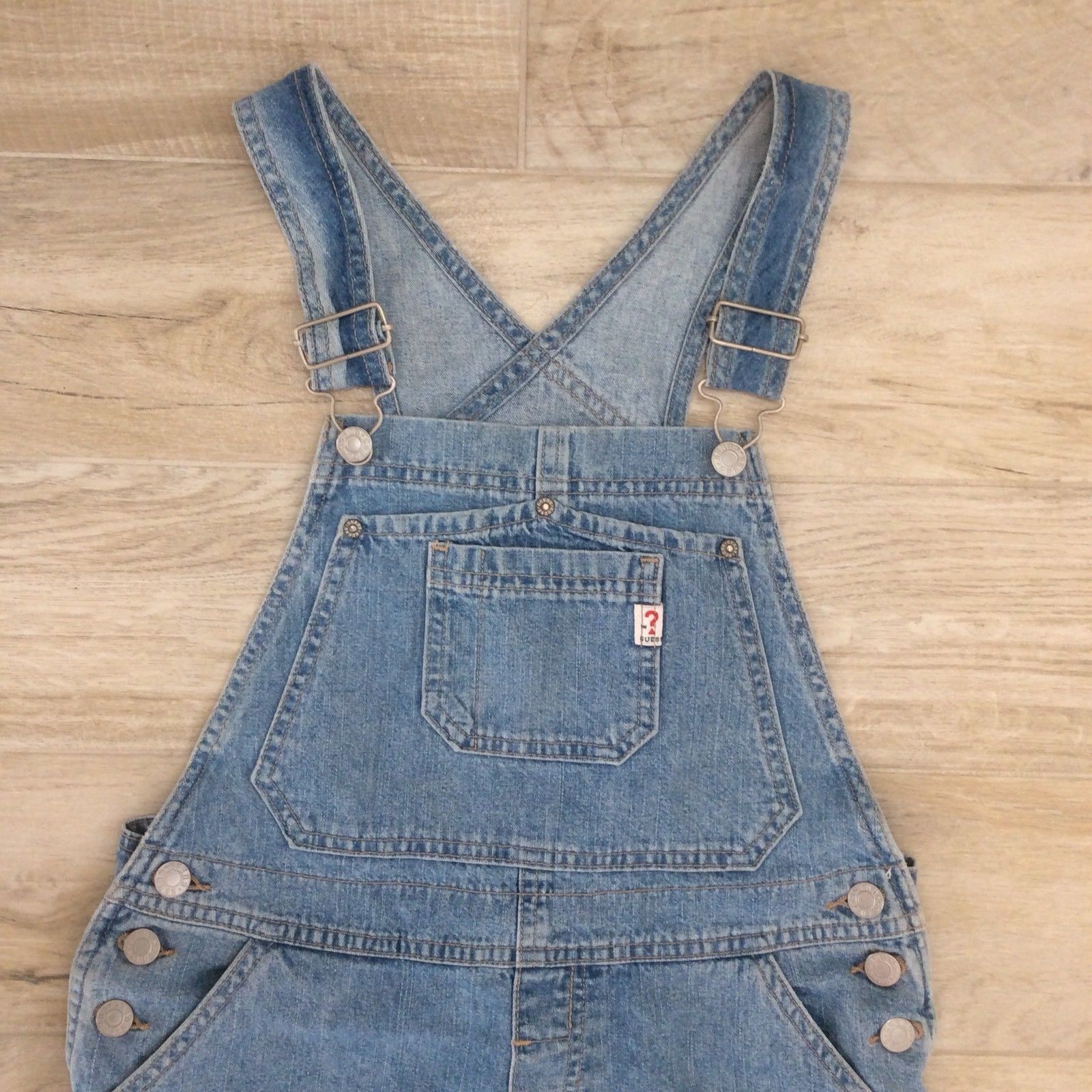 guess overalls 80's