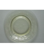 Depression Glass Florentine No. 2 Yellow Sherbet Plate-1930s - $9.99