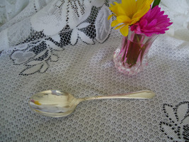 1933 Pattern "Inspiration " -  Rogers XII  Round Spoon 6.5" - $10.00