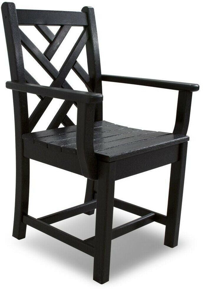 POLYWOOD Outdoor Dining Chair 300 lb. Weight Capacity All ...
