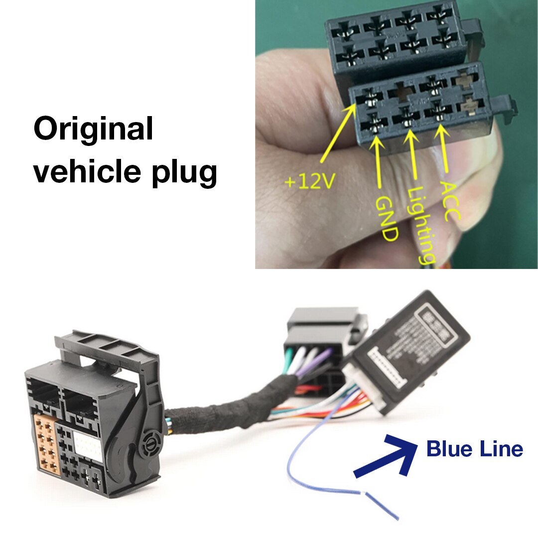 for DS RCD360 Radio and Play ISO to Quadlock Adapter Cable with CANBUS ...