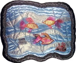 Fish Tank: Quilted Art Wall Hanging - $415.00